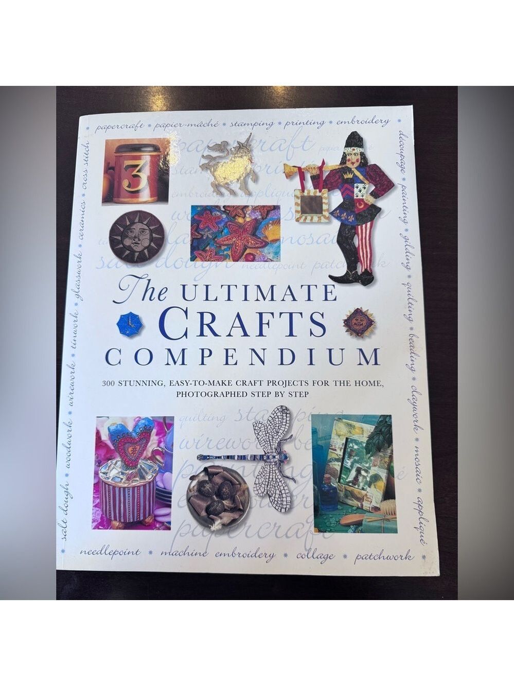 The Ultimate Crafts Compendium Book hardcover.